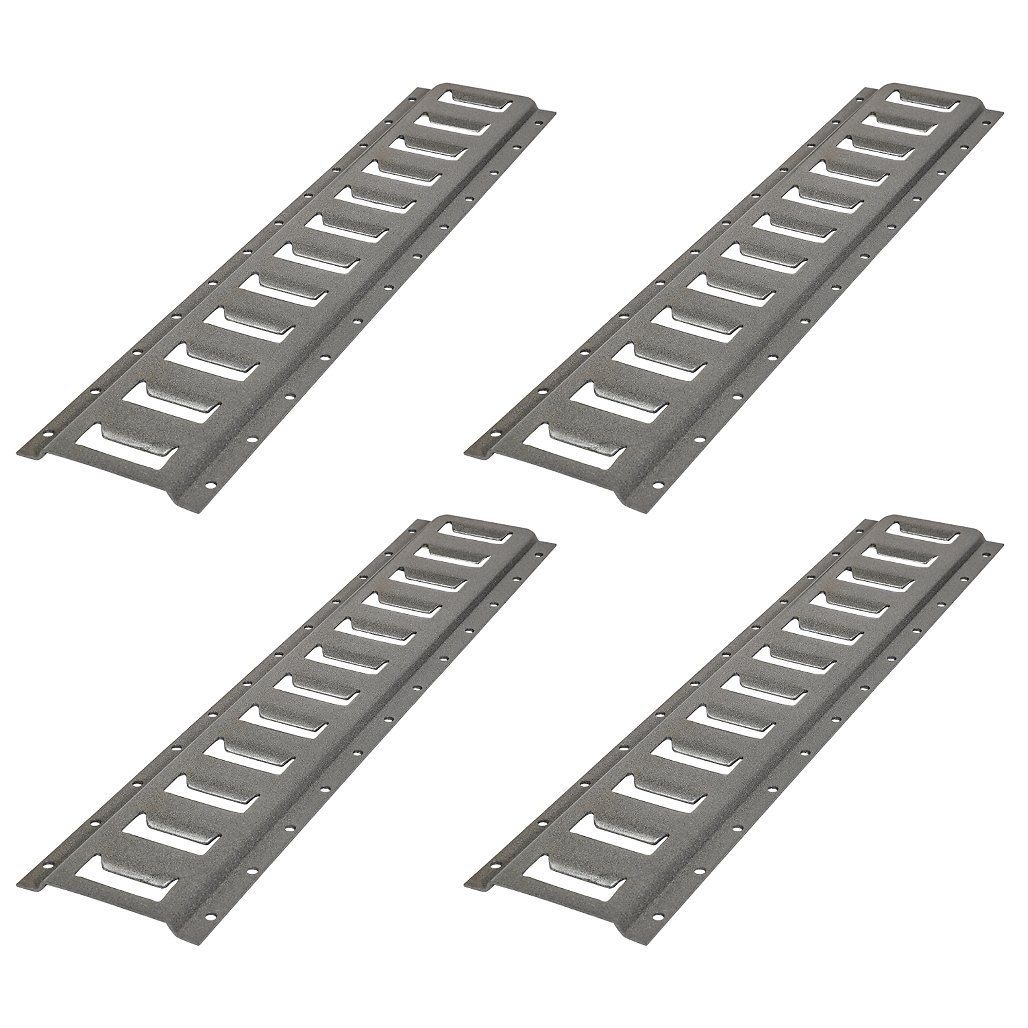 Buyers Products, E-TRACK,HORIZONTAL (5ft.) GREY - Pack of 4 Pieces (qty.) 4 Model# 19030554